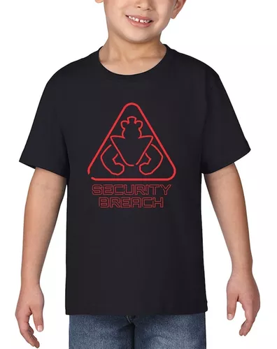 Camiseta Infantil Five Night´s at Freddy Security Breach