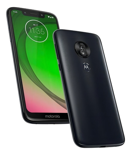 Moto G7 Play Dual SIM 32 GB índigo oscuro 2 GB RAM - Excelente (Reacondicionado)