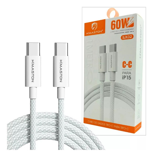 Cabo Usb-c 60w Para iPhone 15 -1 Metro - iPhone/iPad/macbook