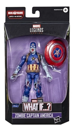 Figura Del Capitán América Zombie What If...? Marvel Legends