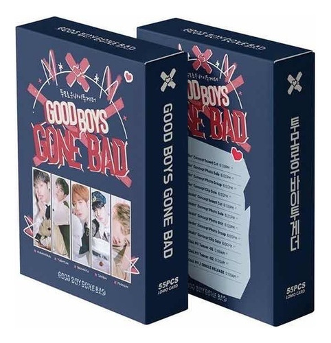 55 Txt Photocards - Good Boys Gone Bad