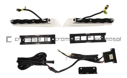 Kit Faro Auxiliar Para Toyota Hilux 2012 2013 2014 2015 Led