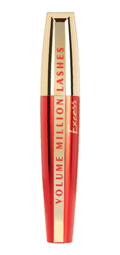Imagen 1 de 1 de Máscara de pestañas L'Oréal Paris Volume Million Lashes Excess 7ml color black
