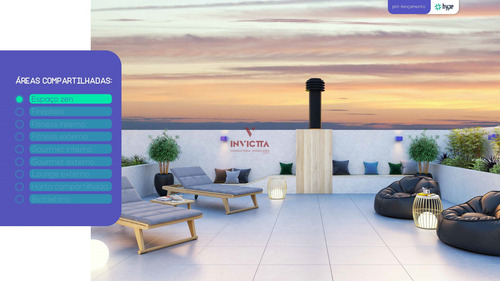 Imagem 3 de 13 de Apartamento Com 2 Dormitórios À Venda Com 97.42m² Por R$ 290.900,00 No Bairro Capão Raso - Curitiba / Pr - Aa 1574