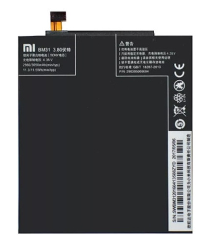 Batería Xiaomi Mi 3 M3 Mi3 Bm31