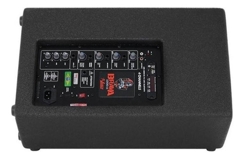 Caixa Amplificada 12 Leacs 250w Bluetooth Brava Brv1200a