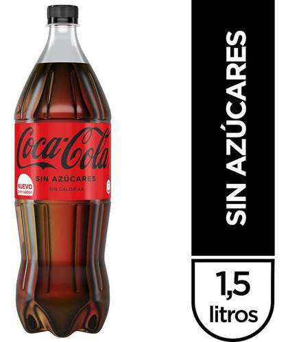 Gaseosa Coca Cola Zero 1.5 Lt