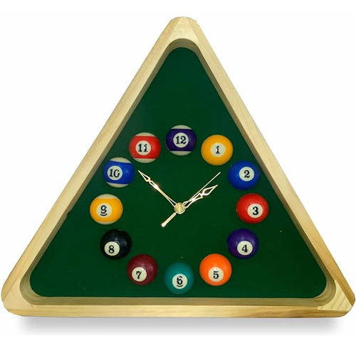 D B Diversionesbago Reloj De Pared Decorativo De Billar 39