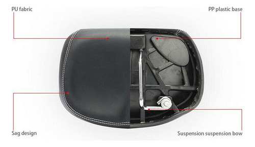 Soporte Ancho Para Bicicleta Eless Con Almohadilla De Poliur