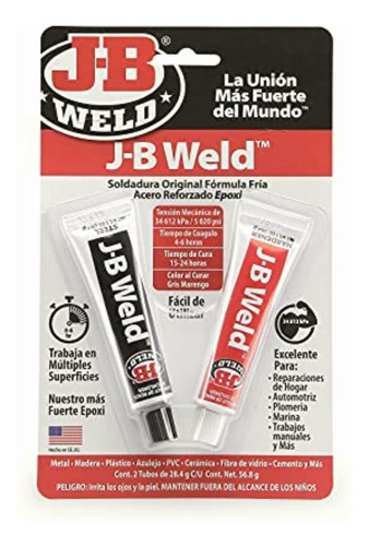 Jb Weld Oficial Adhesivo Epoxico Mas Fuerte 8265spa 56.8gr