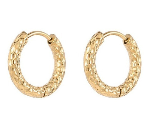 Aretes Mini Hoops Acero Inoxidable Modelo Lulu