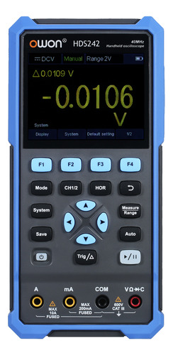 Osciloscopio Digital Owon, 2 Canales, 40 Mhz, 20000 C, 3,5 L