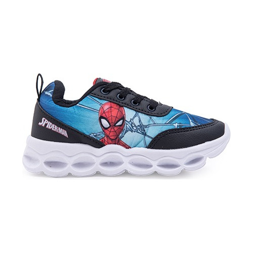 Zapatilla Infantil Led Spiderman Hombre Araña Niños Marvel®