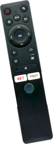 Control Remoto Smart Tv Para Tedge Teled-42fhd6 Negro