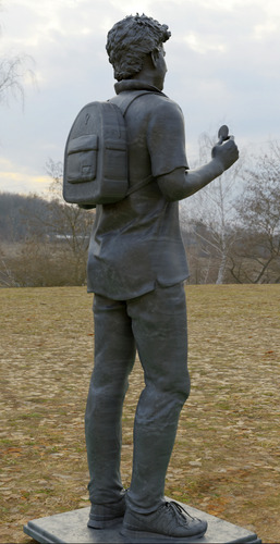 Figura De Carlo Acutis 50cm