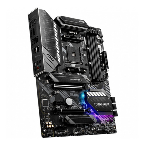 Imagen 4 de 6 de Motherboard Msi Mag B550 Tomahawk Am4 Rgb Usb 3.2 M2 Nvme