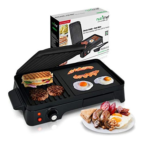 Grill Gourmet Sandwich Maker & Griddle 2n1 Antihaderente