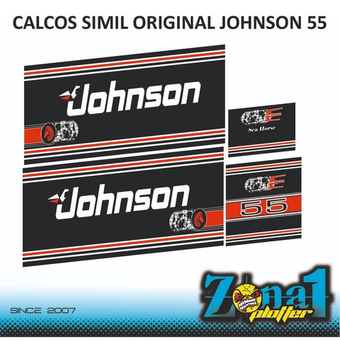 Calcos Simil Original Johnson 55