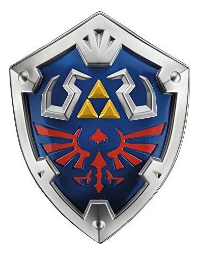 Escudo De Juguete Azul Hylia Para Cosplay O Disfraz Guerrero