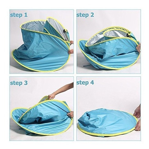 Carpa De Piscina Para Playa / Bebés De 0-3 Años