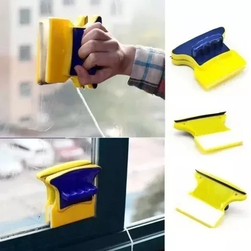 Limpia Vidrios Magnetico Seca Ventanas Limpiavidrios Iman | MercadoLibre