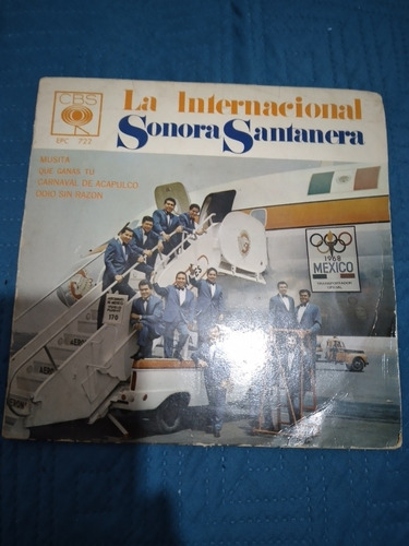 Vinilo Ep Sonora Santanera  Musica (s48
