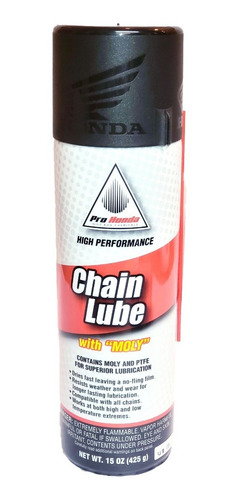 Lubricante Cadena Chain Lube Pro Honda White Moly