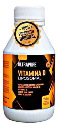 2 Unidades Vitamina D Bebible Liposomal  Ultrapure Saborizad
