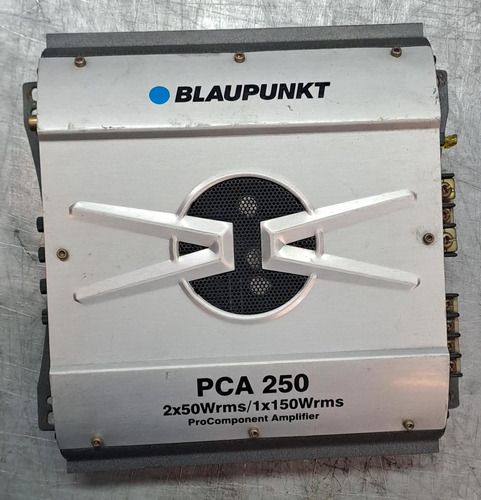 Potencia Auto Amplificador 2 Canalaes 150w Blaupunkt Usado Gris (Usado)