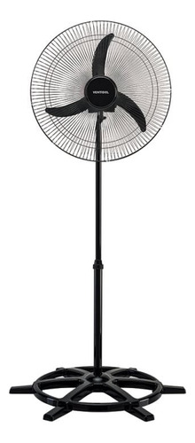 Ventilador De Coluna 60cm 200w Bivolt Preto 536 Ventisol