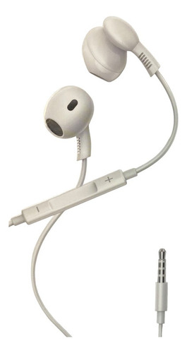 Audífonos Manos Libres Tm De Alta Calidad Conexión 3.5mm P18 Color Blanco