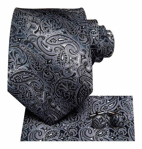 Corbata De Burdeo Hi-tie Extra Larga Con Pañuelo Bolsillo