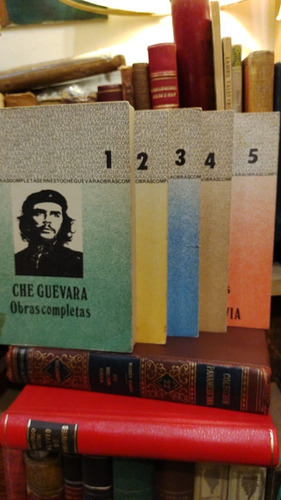 Ernesto Che Guevara: Obras Completas. 5 Tomos Ed Metropolita