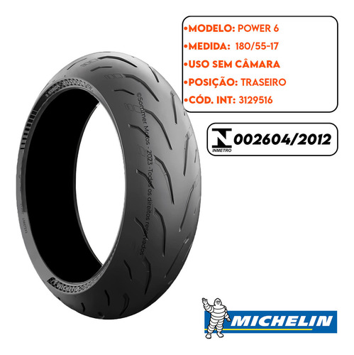 Kit Pneu Diant 120/70-17 + Tras 180/55-17 Daytona 675 S/ Cam