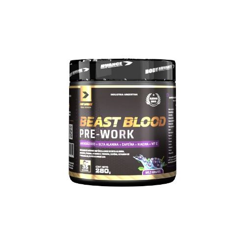 Pre Entreno - Beast Blood - Body Advance 280g