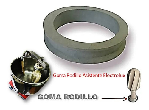 Goma O Polea Rodillo De Asistente Electrolux Original