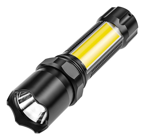 Linterna Portátil Led Para Exteriores Multifunción Cob Con T