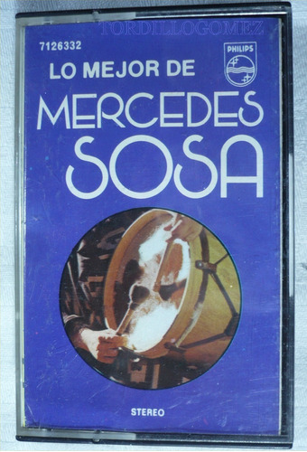 Casete Lo Mejor De Mercedes Sosa