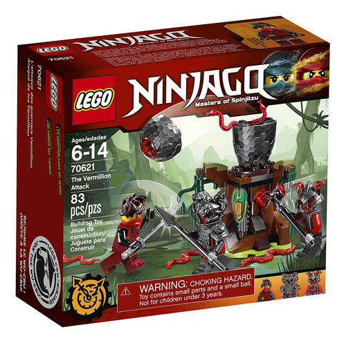 Lego Juego De Construcción Ninjago Ataque De Los Vermillion