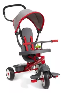 Triciclo Radio Flyer Para Niños Niñas 4 En 1 Con Sombrilla