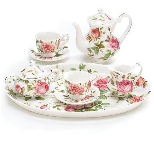 Juego De Té   (porcelana, 8 Piezas) Jdt