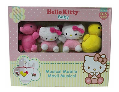 Móvil Musical Hello Kitty Para Cuna