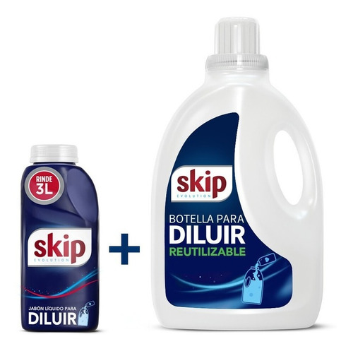 Jabón Líquido Para Diluir Skip Phbalanceado+bot Gratis 500m