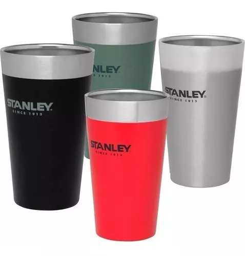 VASO TERMICO SIMIL STANLEY BLANCO CON BOMBILLA METAL Y PICO 560ML