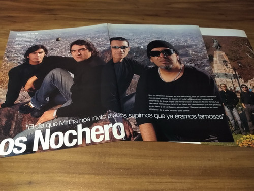 (ar684) Los Nocheros * Clippings Revista 3 Pgs * 2005