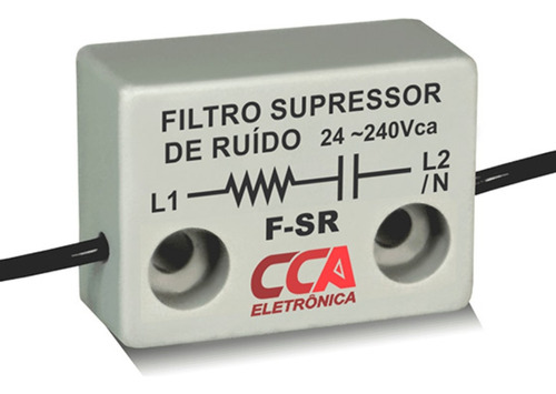 Filtro Supressor De Ruído Corrente Alternada 24- 240vca