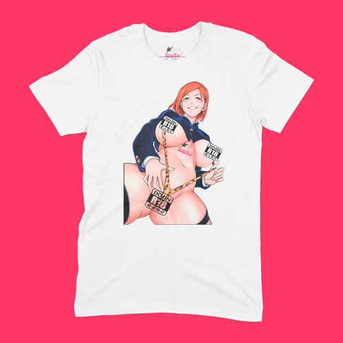 Playera Indextsu Jujutsu Kaisen Nobara Doujin Hentai