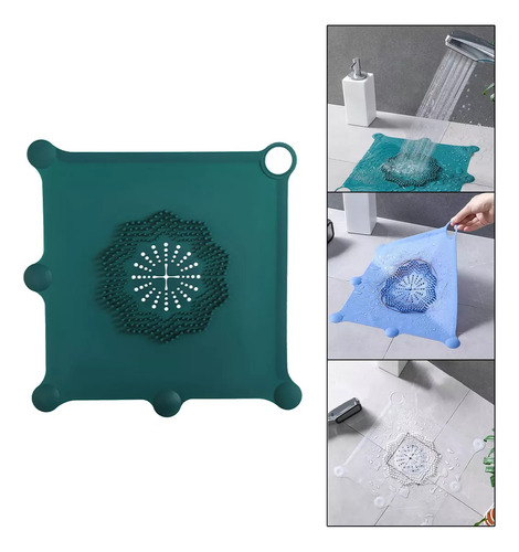 Colector De Pelo De Drenaje Con Tapón De Verde Oscuro 2025