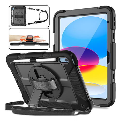 Supnice Funda Para iPad Duradera Ligera Prueba Golpe Soporte