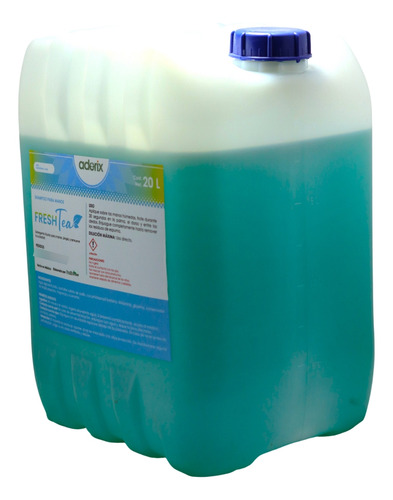 Jabón Líquido Para Manos Bergamota Fresh Tea Aderix 20 L